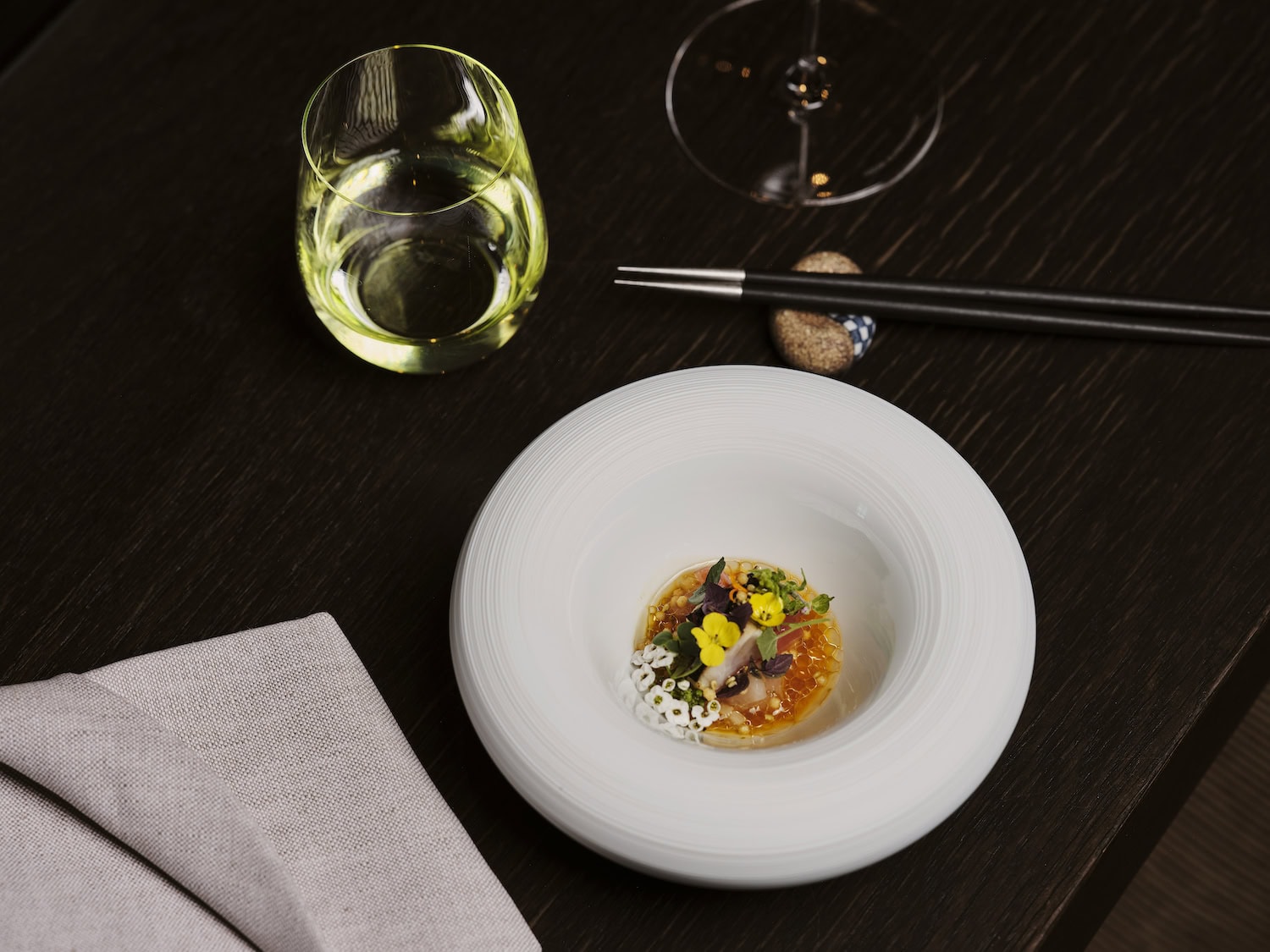 Dinner mit Aussicht im The Japanese by The Chedi Andermatt