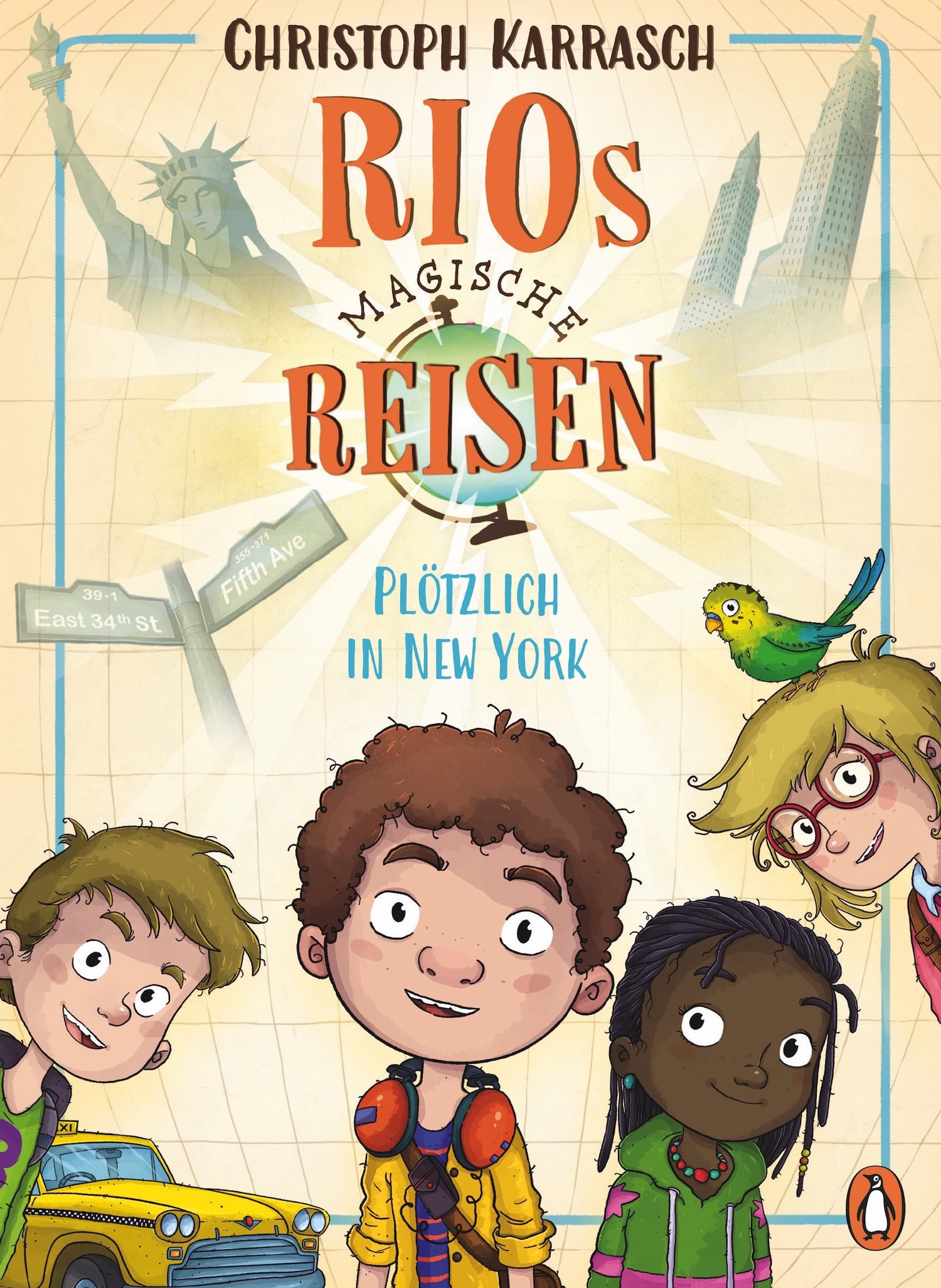 Cover des Kinderbuches Rios magische Reisen von Christoph Karrasch