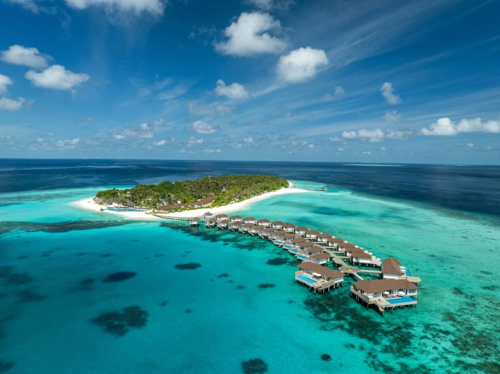 das Avani Fares Maldives von oben