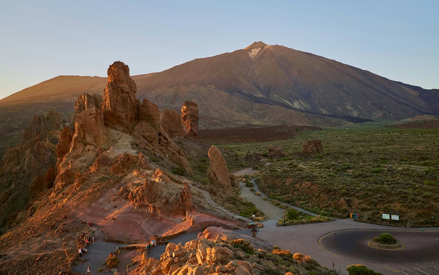 Vulkanlandschaft im Teide Nationalpark