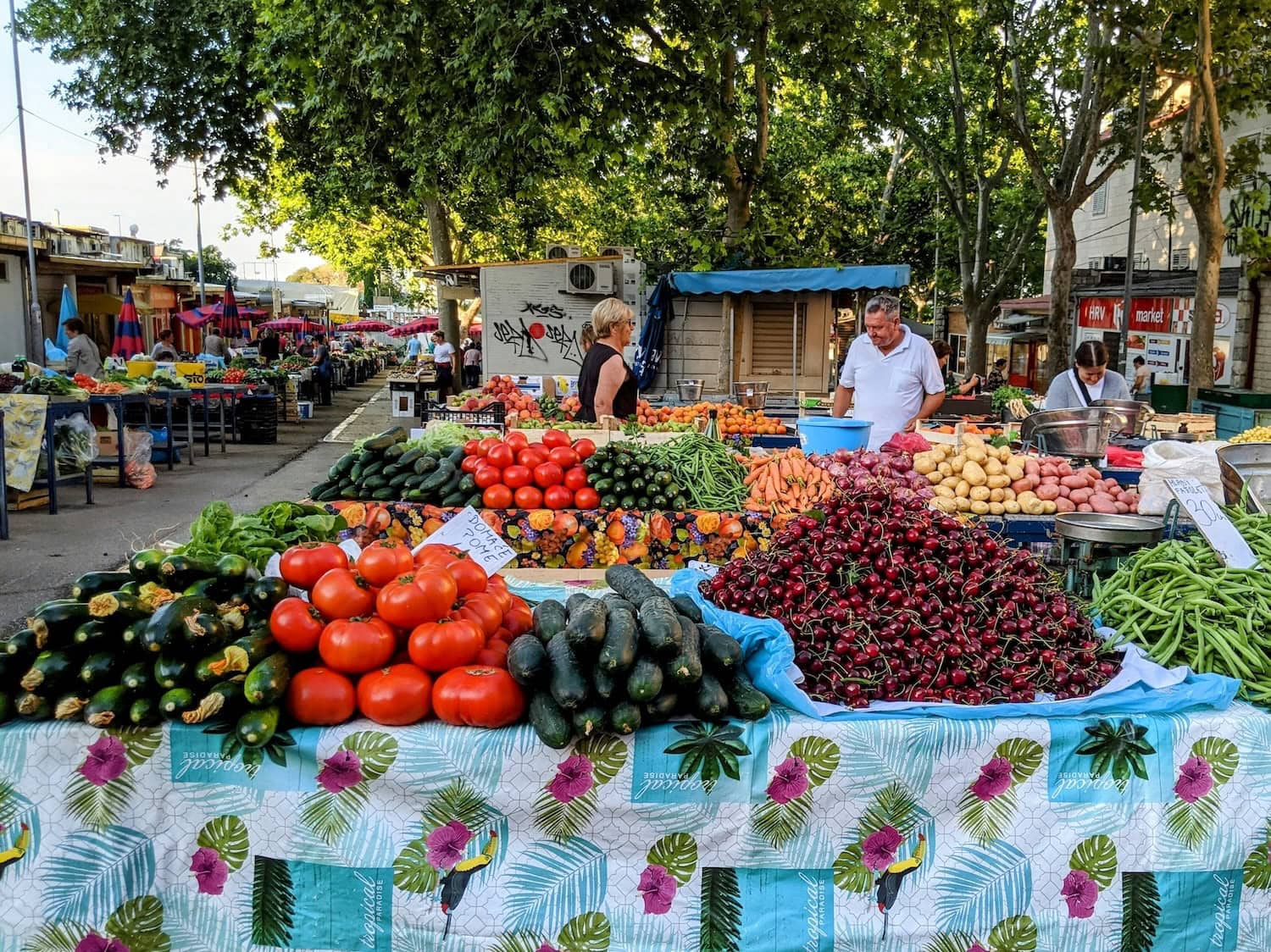 Markt in Split