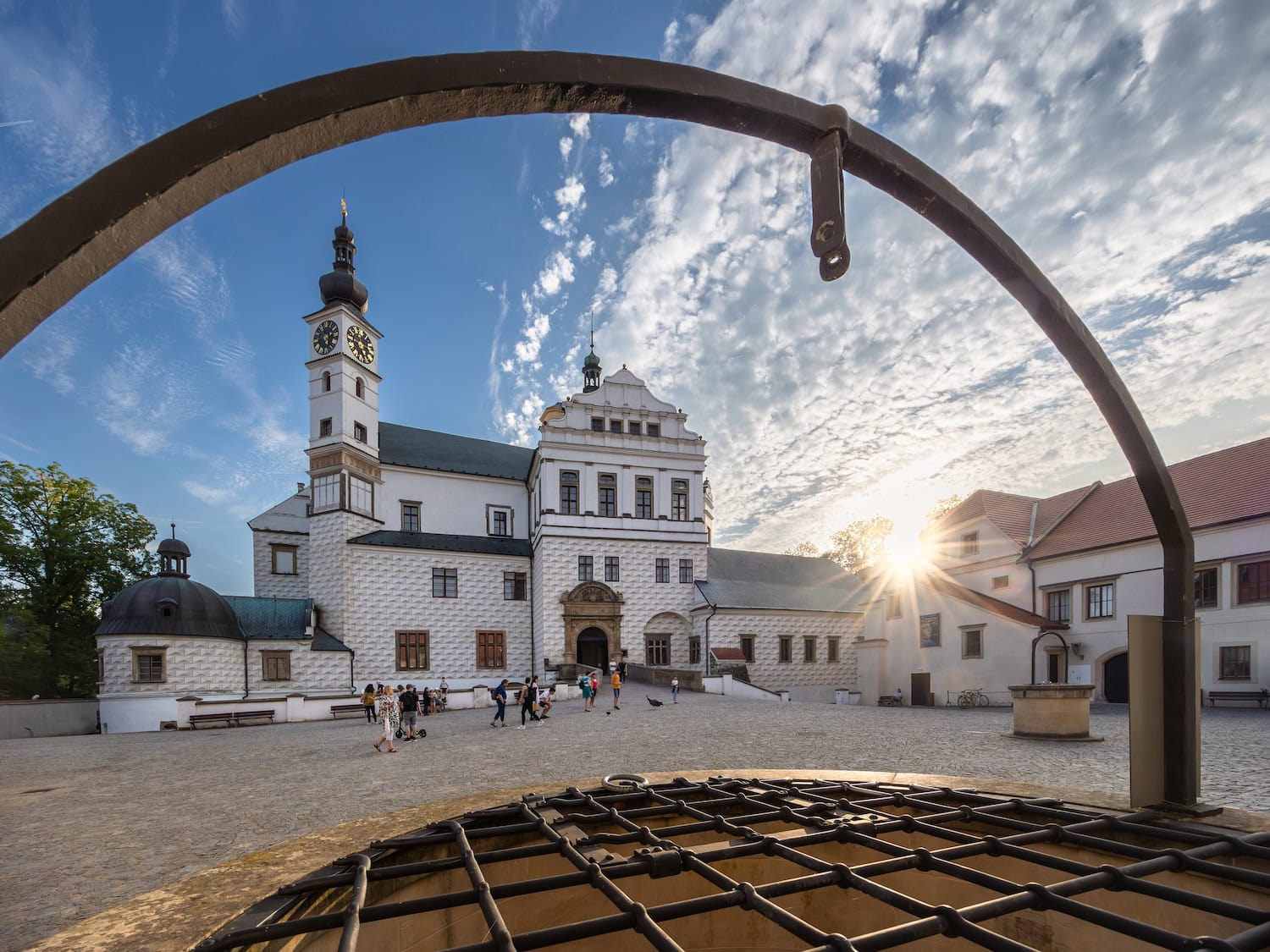 Schloss in der Altstadt von Pardubice
