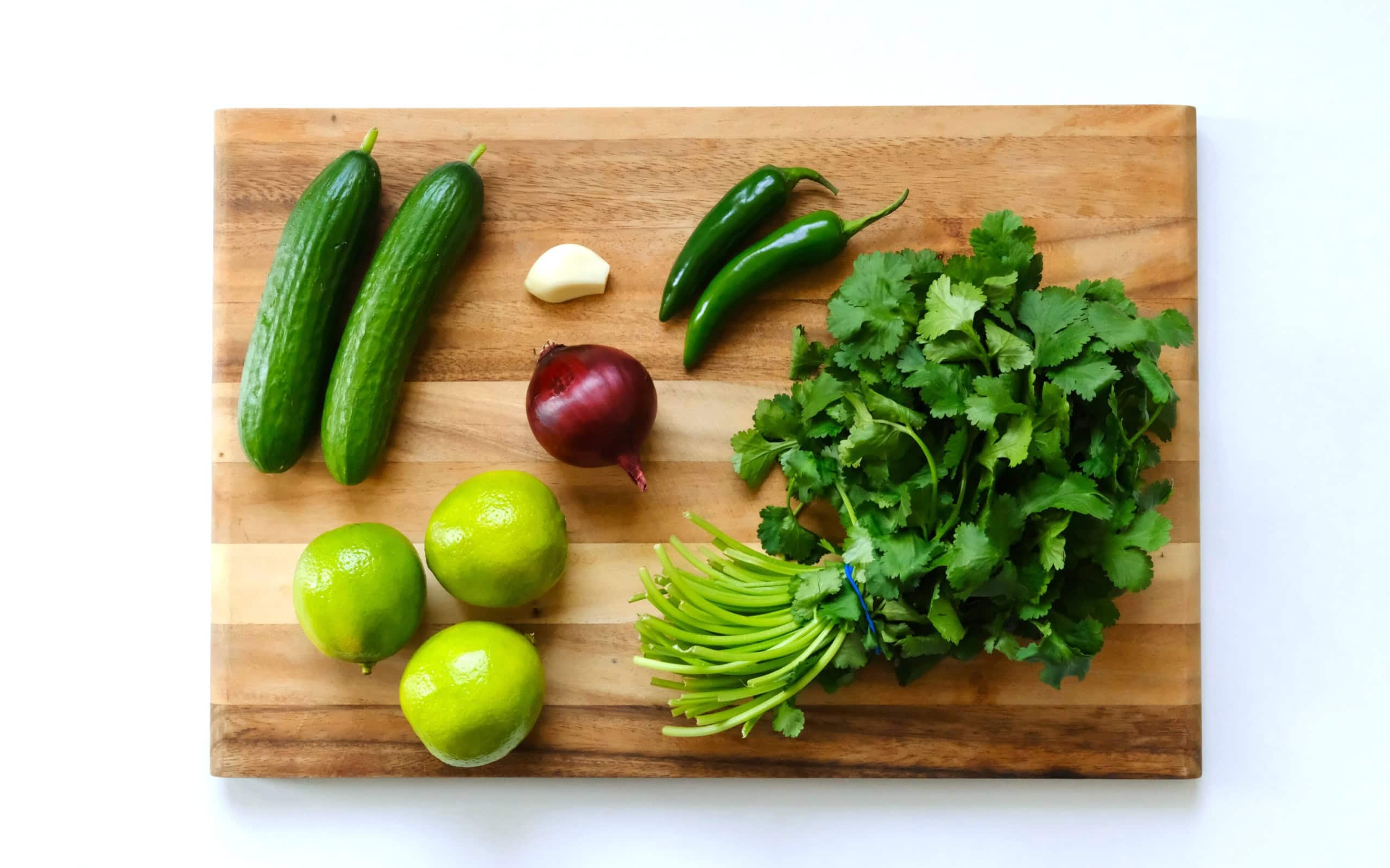 Zutaten für Aguachile.