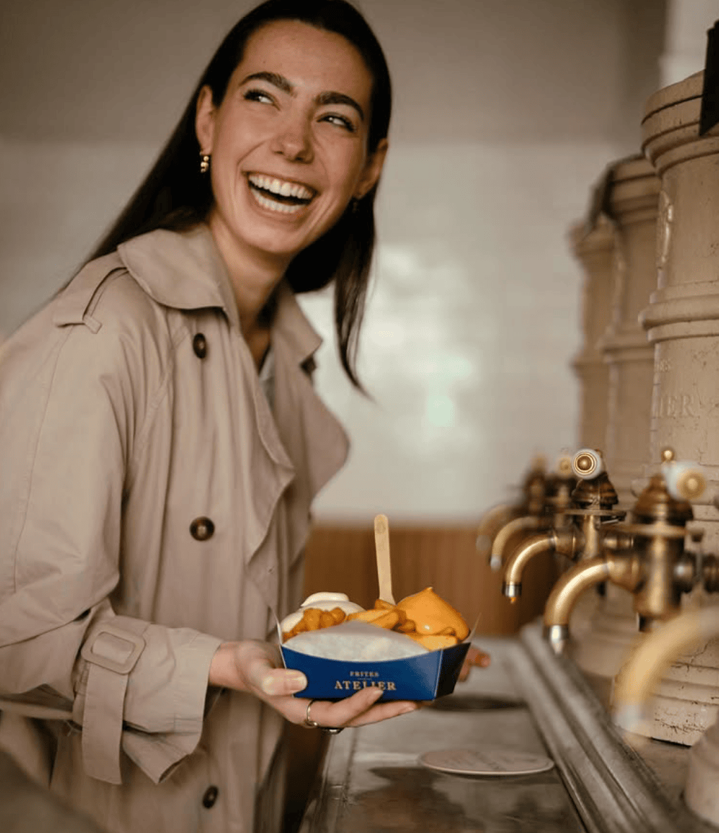 Die besten Frites in Antwerpen: Das Frites Atelier in der Innenstadt