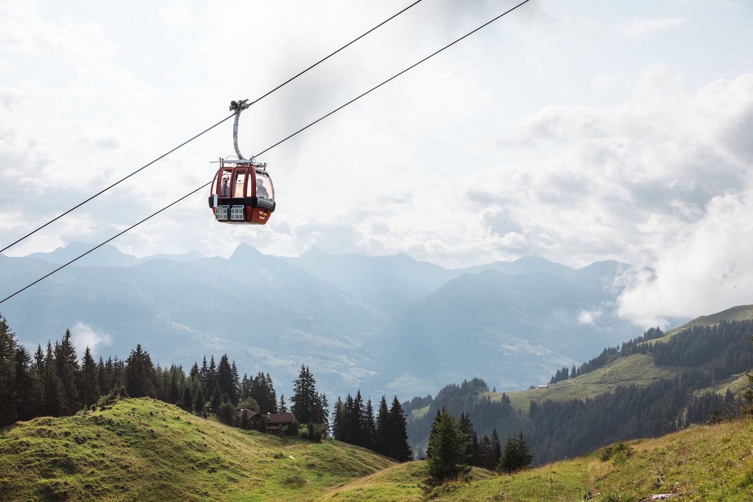 Hahnenkammbahn in Kitzbühel in Tirol