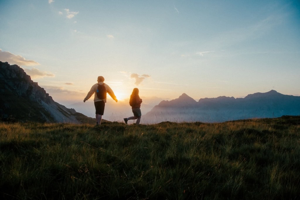Sonnenaufgangswanderung im Stubaital