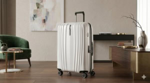 Samsonite Nexus Trolley in einem Zimmer