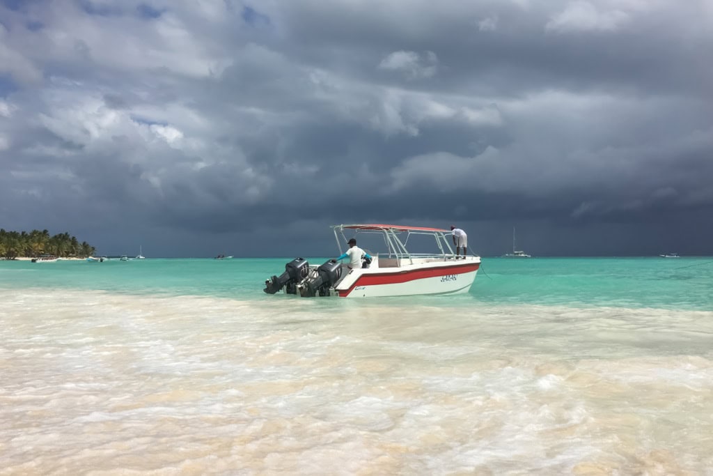 Unwetter in der Dominikanischen Republik.