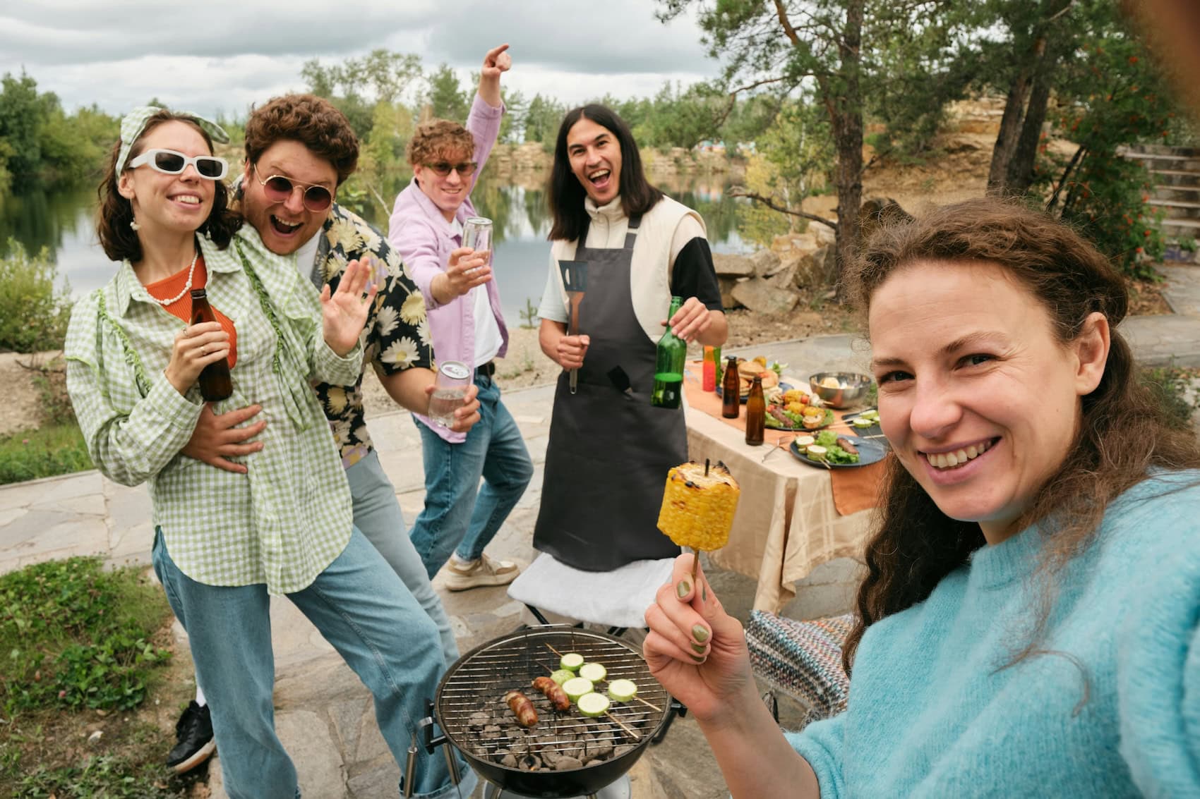 BBQ Party bei Rent a Dorf.