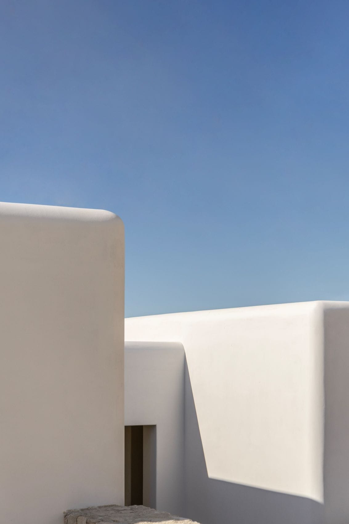 Architektur-Details des Hotel Erema auf Milos 