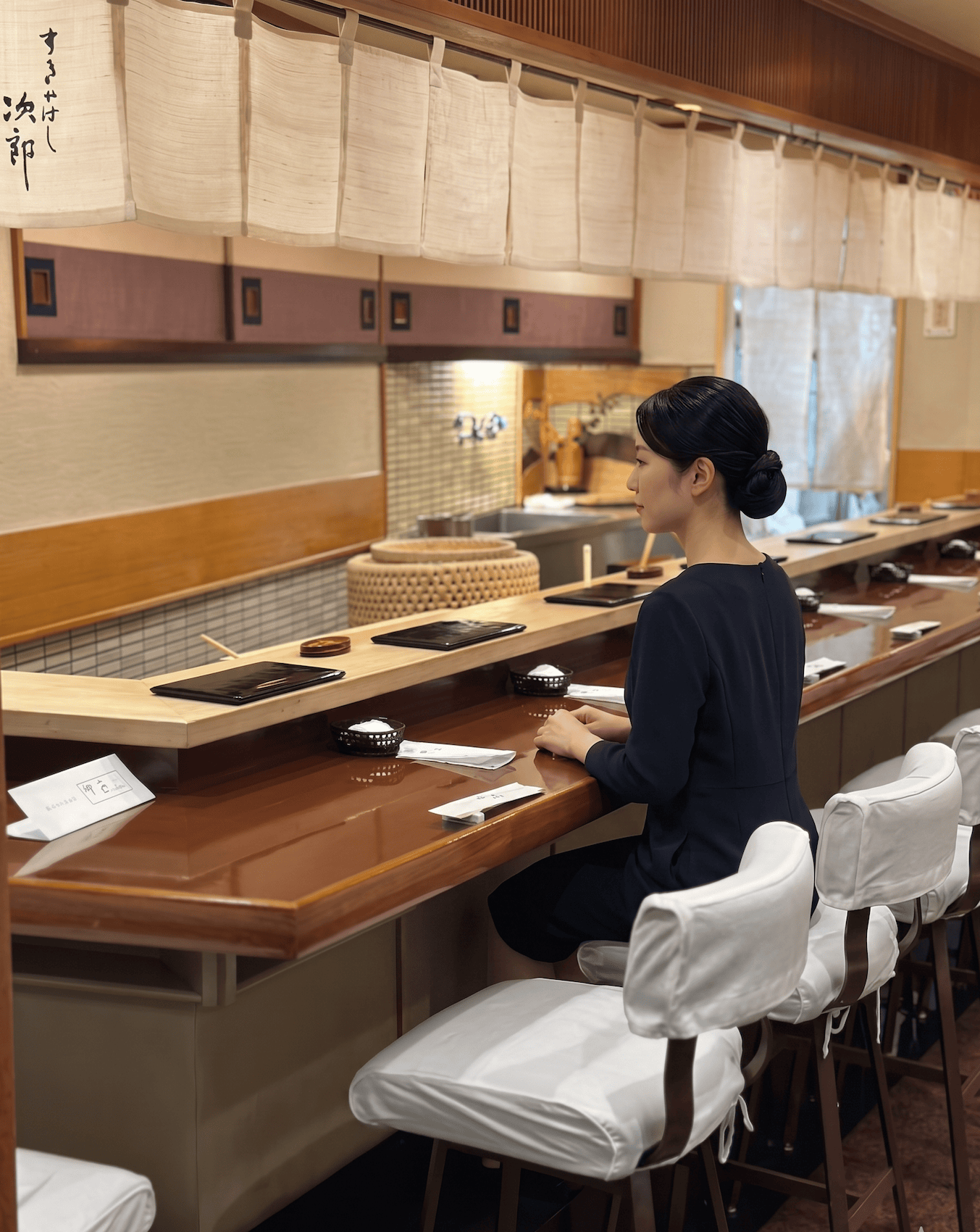 Das Restaurant Sukiyabashi Jiro in Tokio.