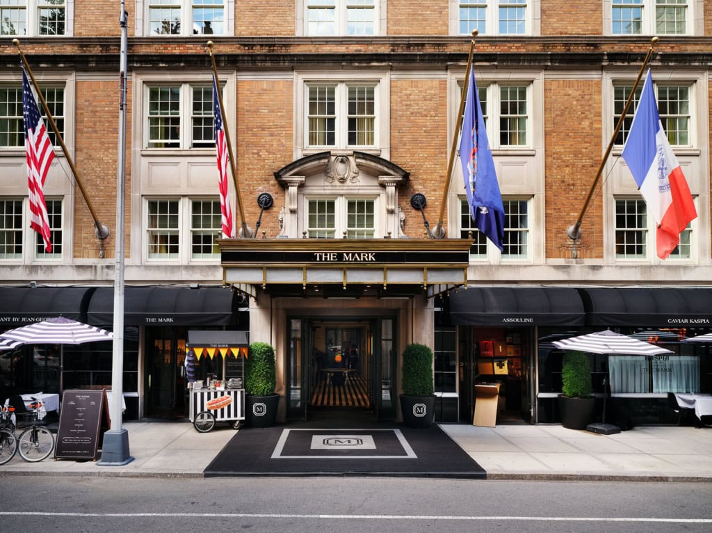 Front des Hotel The Mark in New York