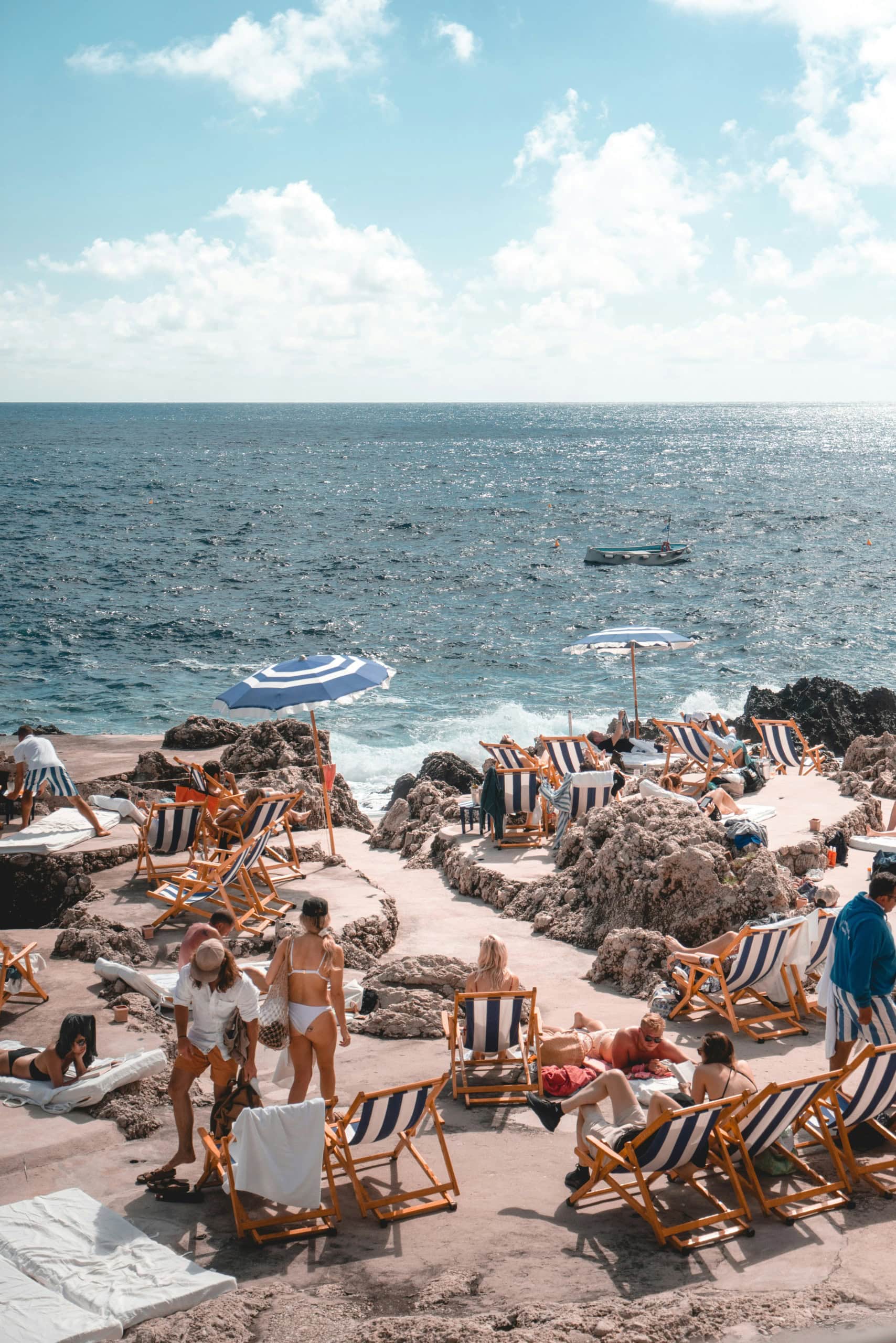 Die Insel Capri vor der Amalfiküste.