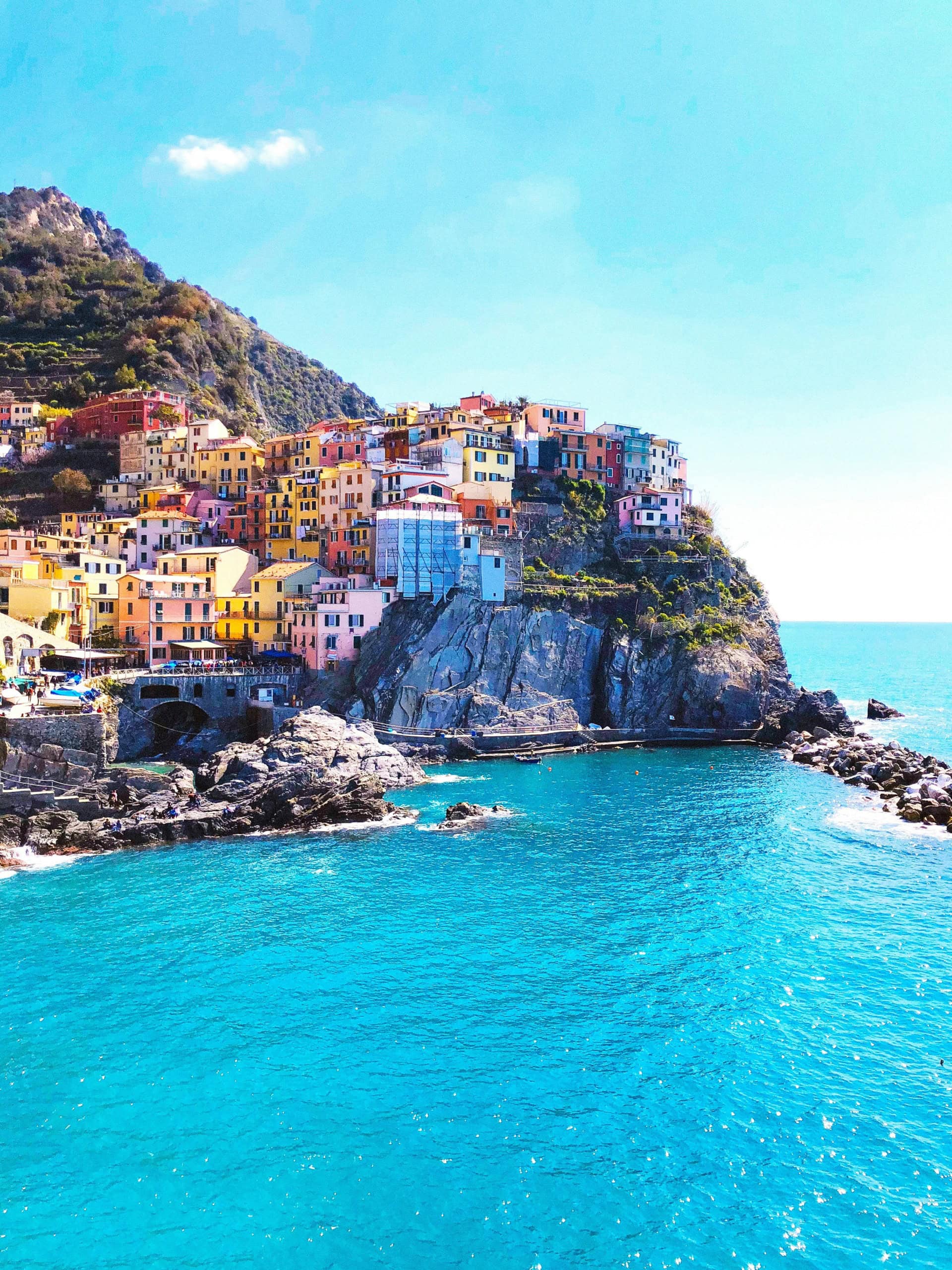 Cinque Terre in Italien.