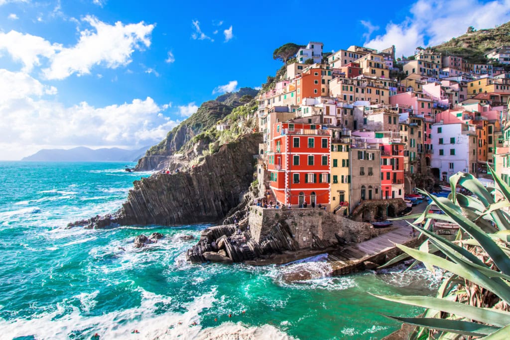 Cinque Terre in Italien.