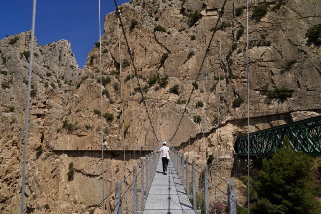 Carmito del Rey Hängebrücke neu