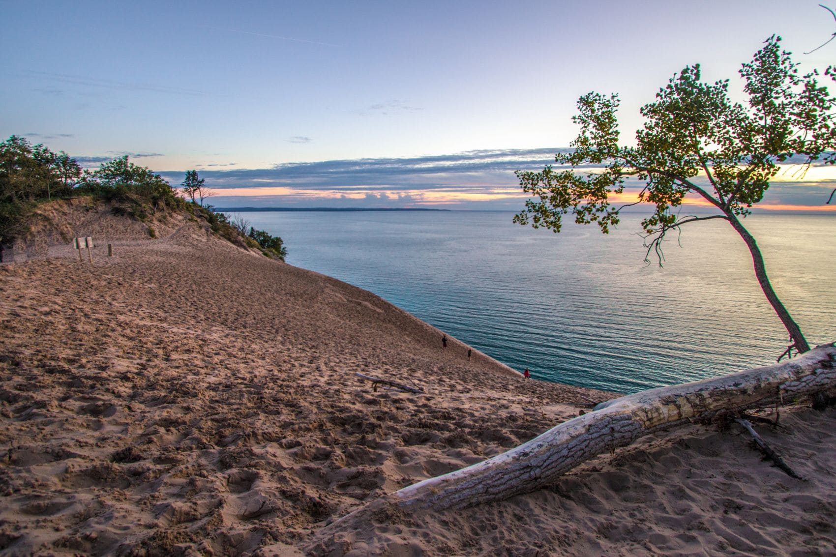 Sanddünen im Sleeping Bear Dunes National Lakeshore in Michigan