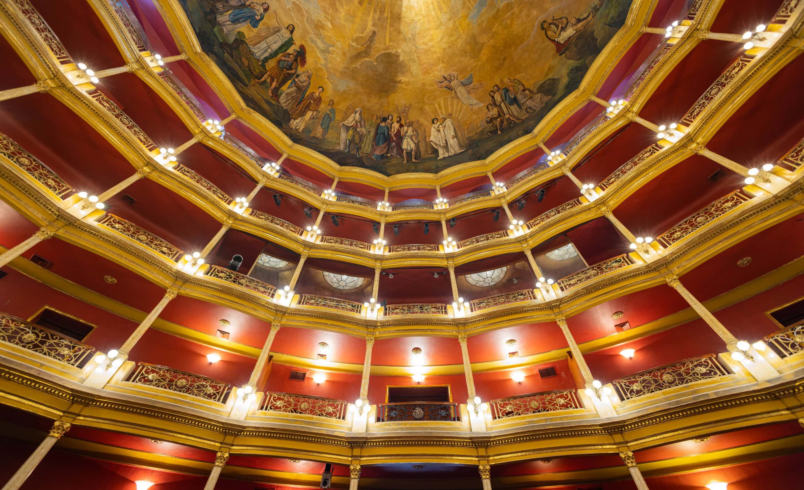 Das Degollado-Theater.