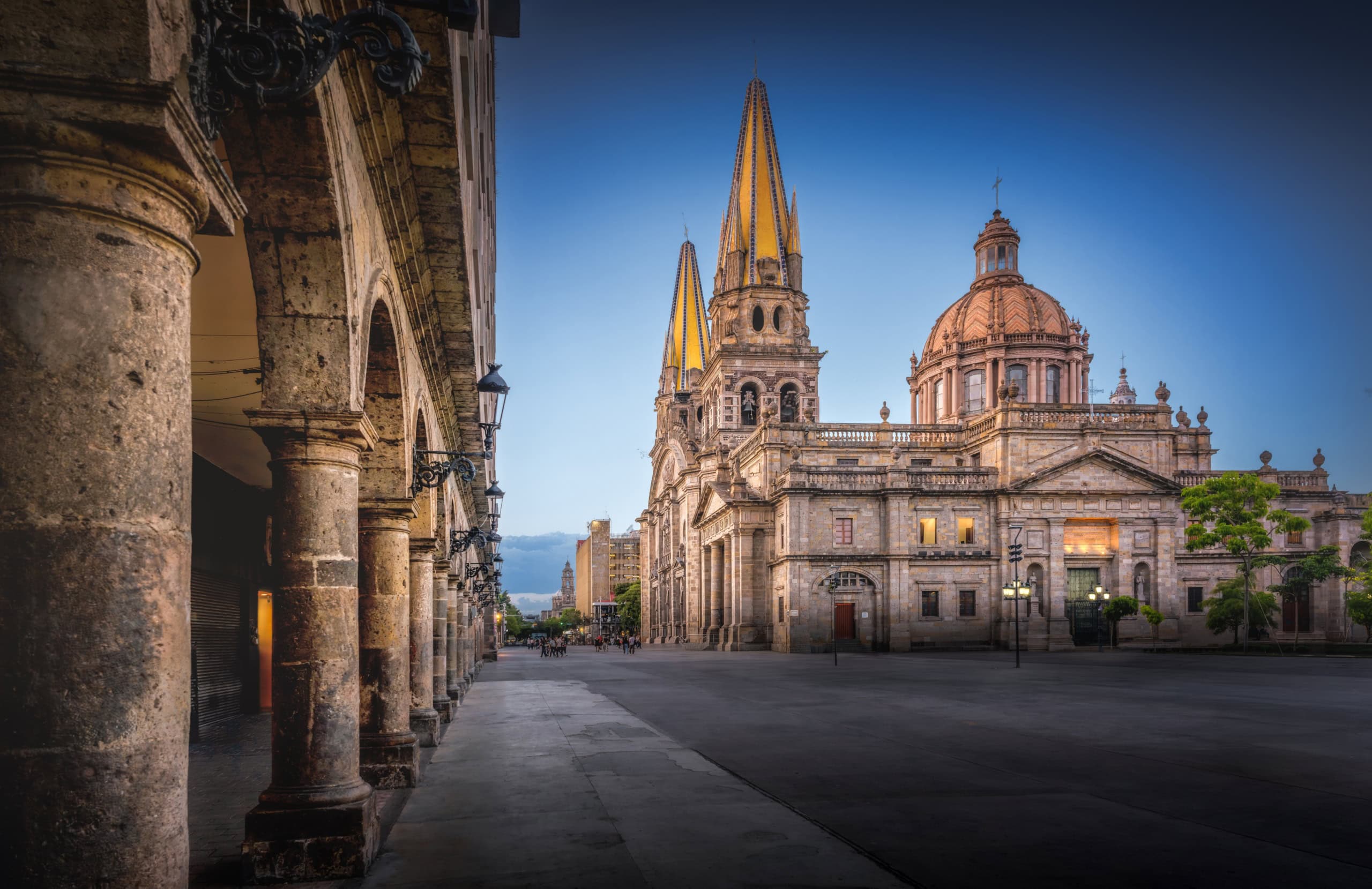 Die Kathedrale von Guadalajara.