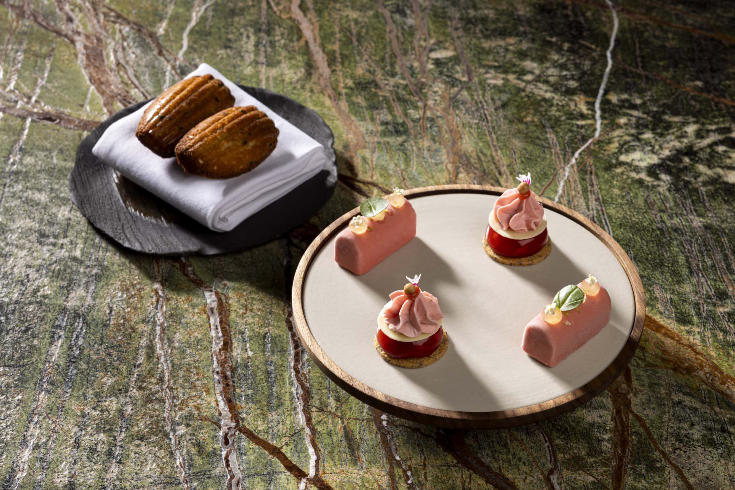 Petit Four im Restaurant Staderer.