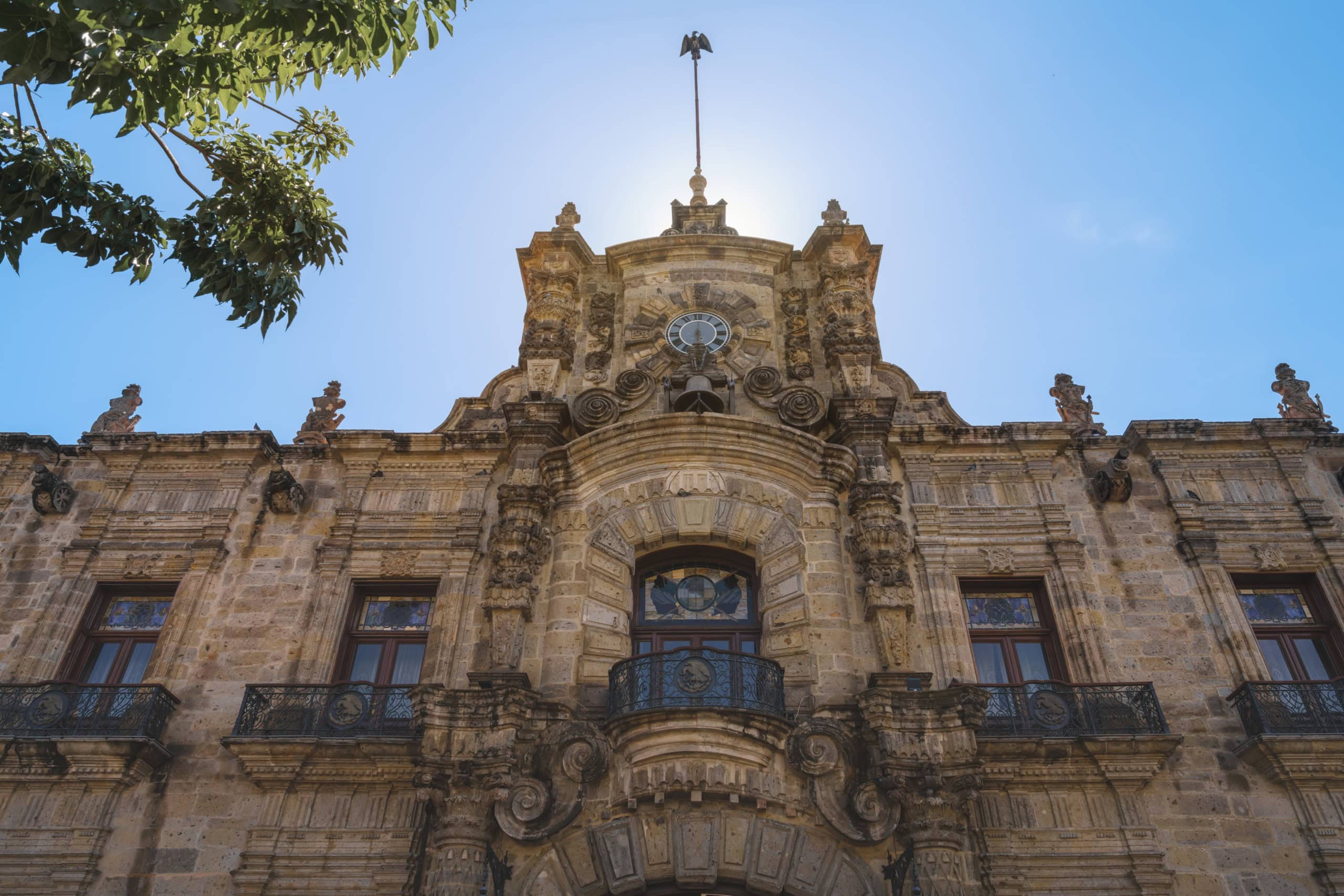 Der Palacio de Gobierno.