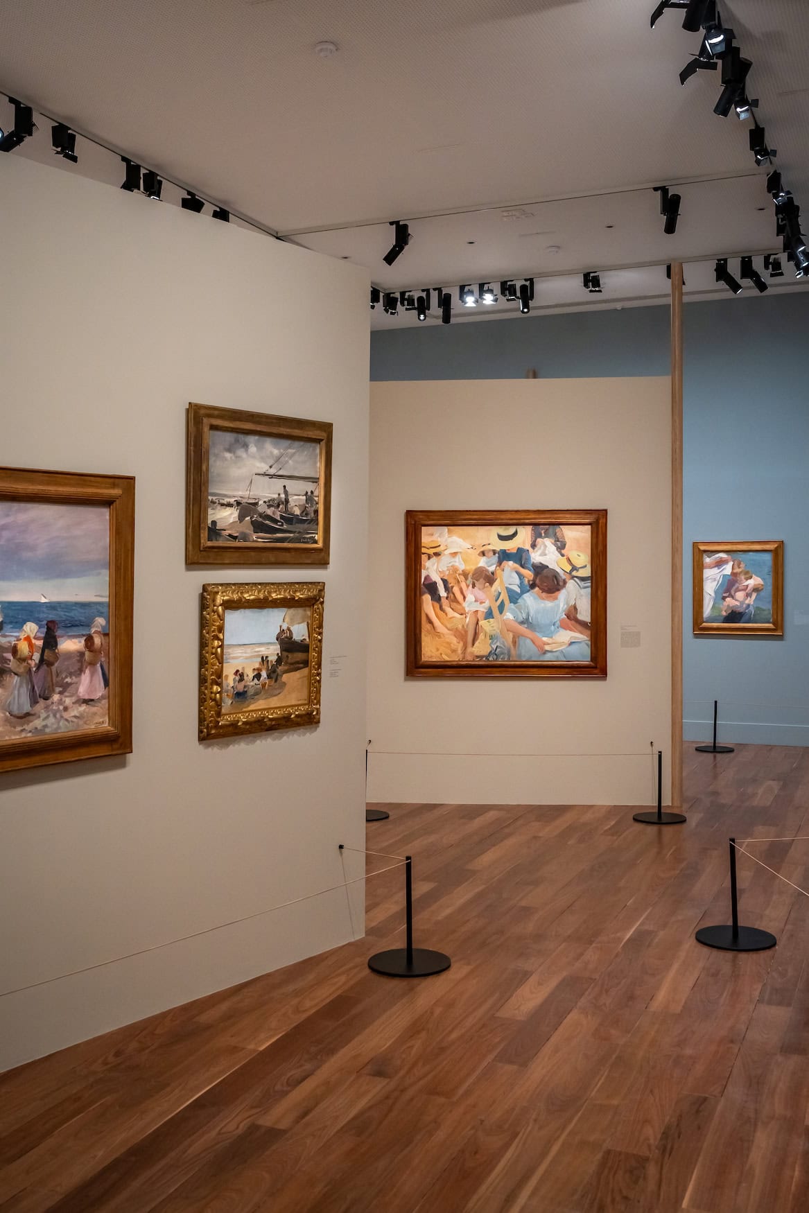 Ausstellungsraum der Sorolla-Sonderausstellung in der Sammlung Bemberg im Hôtel d'Assézat in Toulouse.